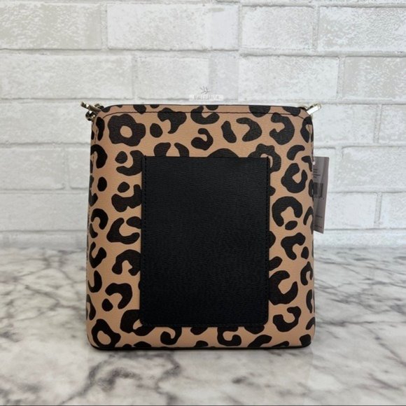 Kate Spade Darcy Graphic Leopard Small Bucket Bag Crossbody - Picture 4 of 10